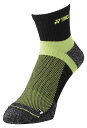 YO-19232-007 ヨネックス メンズ アンクルソックス(ブラック) YONEX