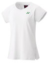 YO-20839-011-O ヨネックス レディース ゲームシャツ(ホワイト・サイズ:O) YONEX(4)
