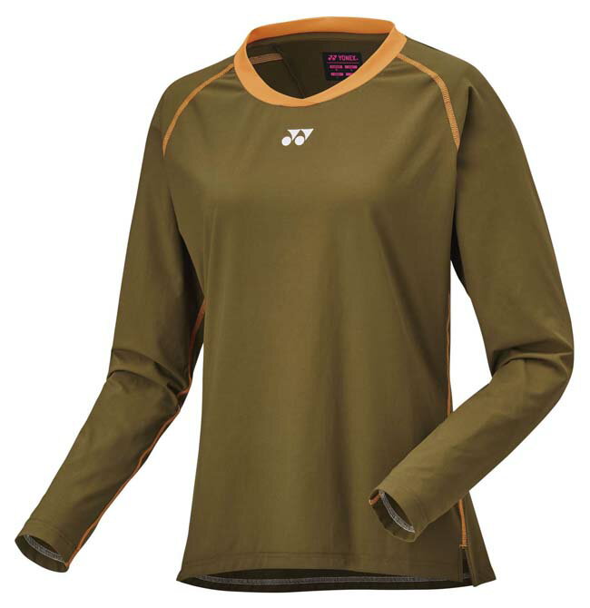 ヨネックス レディース ゲームシャツ（ロングスリーブ）（オイルブラウン・サイズ：L） YO-20840-679-L..