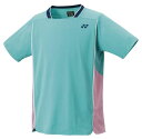 YO-10627-602-S ヨネックス ユニセックス ゲームシャツ(クリアーミント・サイズ:S) YONEX
