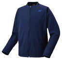 YO-50168-554-M ヨネックス ユニセックス ウォームアップシャツ(ダークネイビー・サイズ:M) YONEX