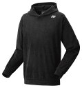 YO-30092-007-XO ヨネックス ユニセックス パーカー(ブラック・サイズ:XO) YONEX