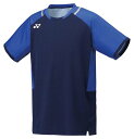 YO-10633-554-O ヨネックス メンズ ゲームシャツ(ダークネイビー・サイズ:O) YONEX
