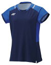 YO-20845-554-M ヨネックス レディース ゲームシャツ(ダークネイビー・サイズ:M) YONEX