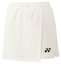 YO-25098-011-M ヨネックス レディース ショートパンツ(ホワイト・サイズ:M) YONEX