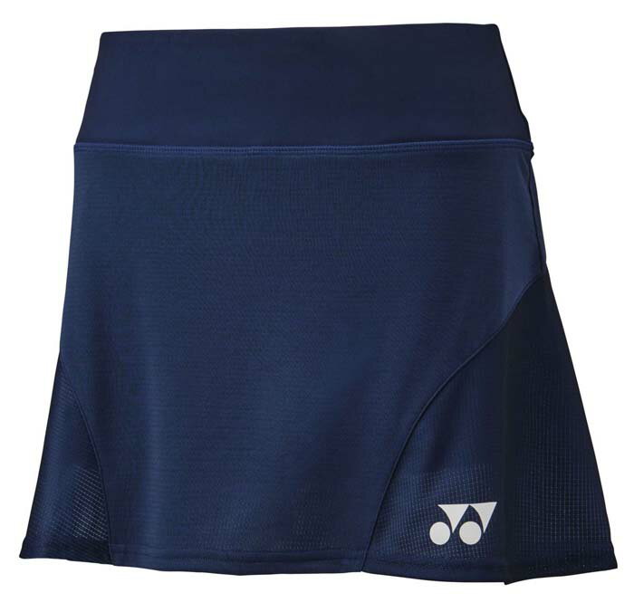 YO-26153-554-M ヨネックス レディース スカート(インナースパッツ付)(ダークネイビー・サイズ:M) YONEX