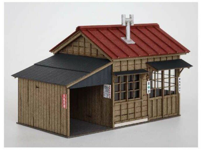 ［鉄道模型］梅桜堂 (HO) ST-036-80C 詰所A【1/80スケール】