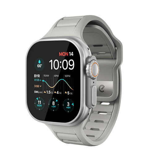キーバッズ Apple Watch (49/46/45/44mm) ジャーニー ウォッチバンド(ストーングレー) KeyBudz KB27602AW キーバッズ Apple Watch (49/46/45/44mm) ジャーニー ウォッチバンド(ストーングレー) KeyBudz KB27602AW