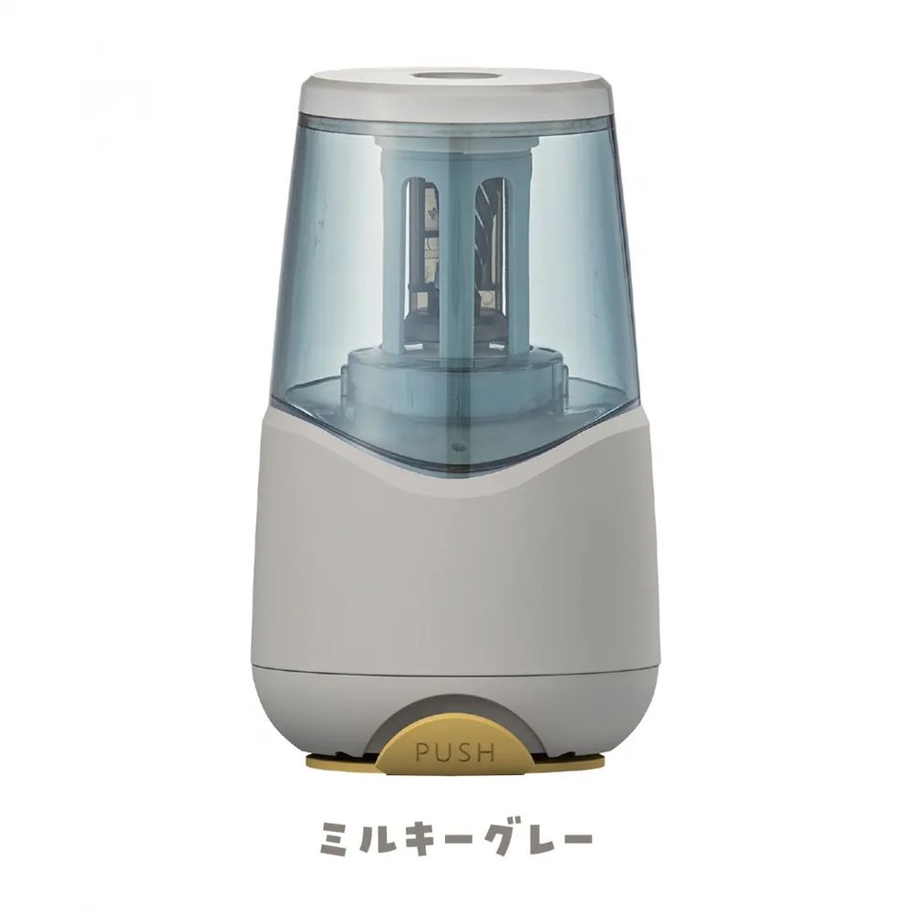 クツワ 充電式鉛筆けずり（ミルキーグレー） kutsuwa RS038GY