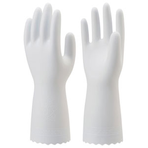 ショーワグローブ 簡易包装ビニール薄手 10双入 Mサイズ (ホワイト) NO130MW10P 塩化ビニール手袋