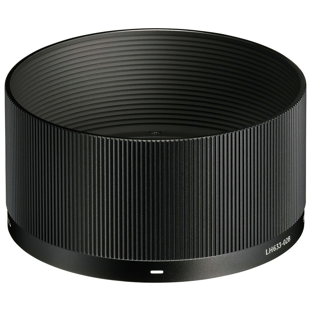 シグマ 「SIGMA 50mm F2 DG」用レンズフード（ブラック） LH633-02B