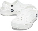 207013-100-C13 CROCS キッズ バヤ クロッグ(ホワイト・サイズ:C13(19.0cm)) クロックス