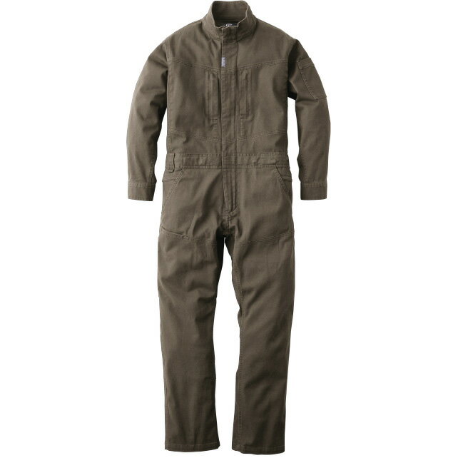 エスケープロダクト フレックスコットンツナギ (オリーブ：M） GE-790-10-M SK-PRODUCT