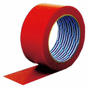ダイヤテックス 梱包用テープ 幅50mm×長さ50m(レッド)1巻 K10RE50MMX50M パイオラン