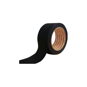 ダイヤテックス クロス粘着テープ 幅50mm×長さ25m(ブラック)1巻 MT08BK50MM パイオラン つや消しテープ影武者