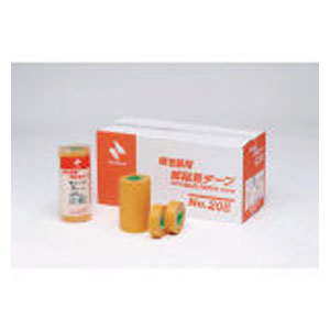 ニチバン 紙粘着テープ 幅12mm×長さ18m（ブラウン）10巻 208H12