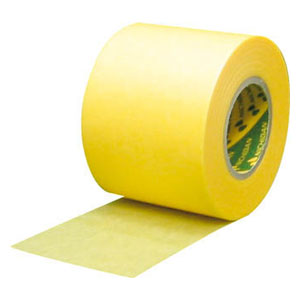 ニチバン 車輌用マスキングテープ 幅40mm×長さ18m（イエロー）1巻 2311H40
