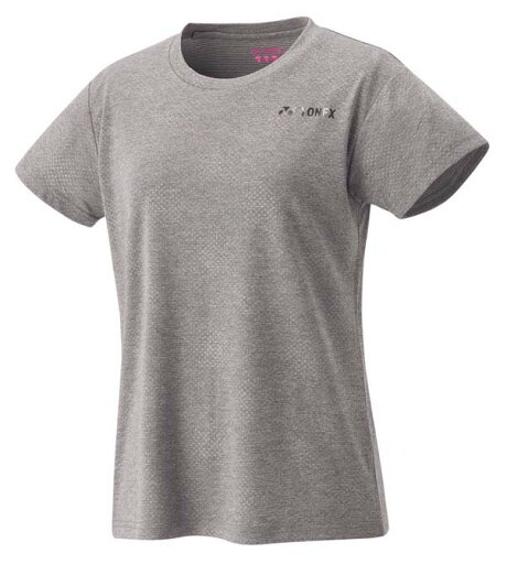 YO-16814-010-O ヨネックス レディース ドライTシャツ(グレー・サイズ:O) YONEX YO-16814-010-O ヨネックス レディース ドライTシャツ(グレー・サイズ:O) YONEX