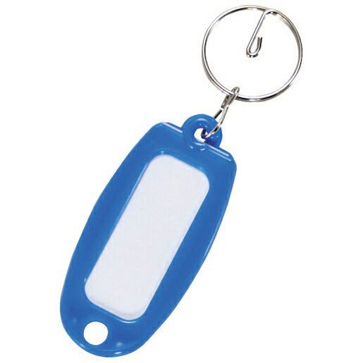 トラスコ中山 名札キーホルダー 青 50個入 TNH-50-B(トラスコ)