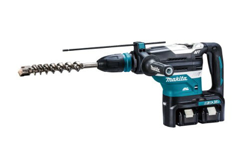 マキタ 36V(18V×2) 充電式ハンマドリル 40mm SDS-max (バッテリBL1860B(6.0Ah)×2本 充電器DC18RD付き) HR400DPG2N makita