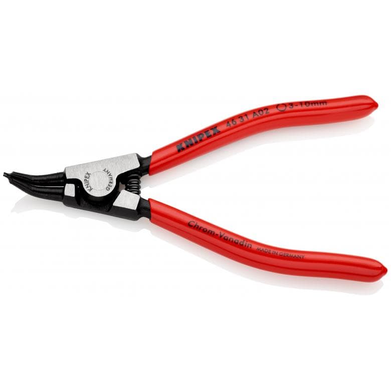 クニペックス 軸用リングプライヤー45度　3-10mm 46 31 A02 KNIPEX