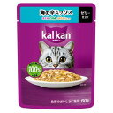 カルカン パウチ ゼリー仕立て 海の幸ミックス まぐろ・白身魚・ほたてだし入り 60g マースジャパンリミテッド KP123ウミサチシロミホタテダシ60