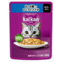 カルカン パウチ ゼリー仕立て かつお節入りまぐろとささみ 60g マースジャパンリミテッド KP124カツブシマグロササミ60G