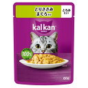 カルカン パウチ とろみ仕立て とりささみ まぐろ入り 60g マースジャパンリミテッド KP128トリササミマグロ60G