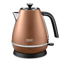 KBI1200J-CP デロンギ 電気ケトル　1.0L　スタイルコッパー DeLonghi　ディスティンタコレクション [KBI1200JCP]