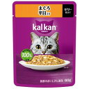 カルカン パウチ ゼリー仕立て まぐろ 平目入り 60g マースジャパンリミテッド KP132マグロヒラメ60G