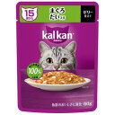 カルカン パウチ ゼリー仕立て 15歳から まぐろ たい入り 60g マースジャパンリミテッド KP14915サイマグロタイ60G