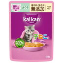 カルカン パウチ 12ヵ月までの子ねこ用 やわらかパテ まぐろ 着色料・発色剤 無添加 60g マースジャパンリミテッド KM117コネコパテマグムテンカ60