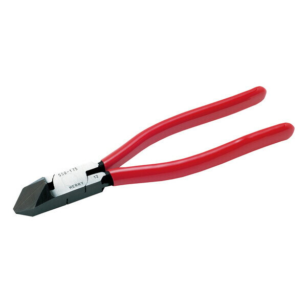 室本鉄工 550斜ニッパ(二枚式) 呼び寸法175mm 550-175 メリー ニッパー