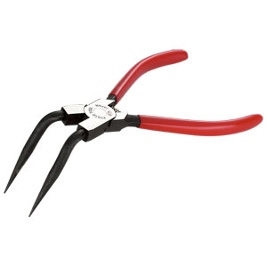 KTC(京都機械工具) 曲型ロングスナップリングプライヤ穴用 φ1.2 SCP-172LL KTC