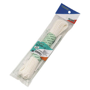 トラスコ中山 ビニロンロープ 3つ打 線径3mmX長さ10m R310