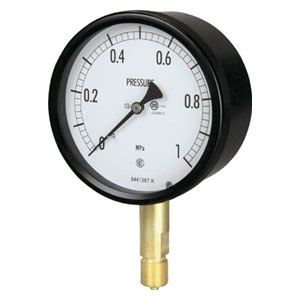 【返品種別B】□「返品種別」について詳しくはこちら□◆密閉ケースの採用により、雨露などの条件下でも使用できます。◆ブルドン管の弾性変形（動き）を指針に伝える構造の圧力計で、構造が簡単なため取り扱いが容易です。◆JIS B 7505-1規格品...