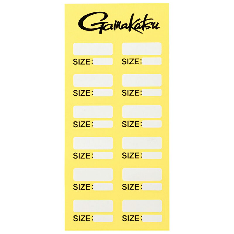 Other - がまかつ 号数シール ゴウスウシール Gamakatsu 号数シール