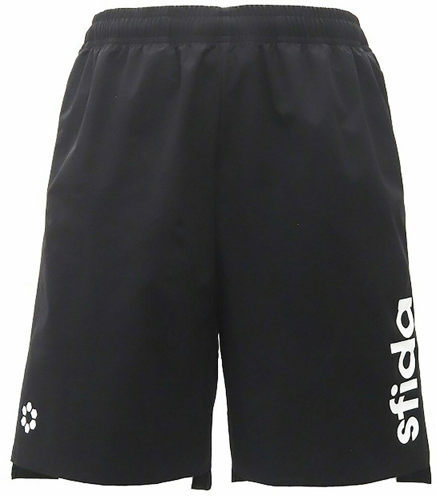 sfida（スフィーダ） ストレッチウーブンショーツ JR（ブラック・サイズ：120） SA23830JR-BLACK-120