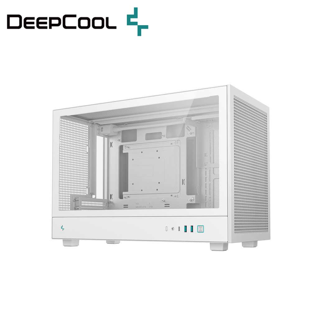 DeepCool｜ディープクール Micro-ATX / Mini-ITX対応　ミニタワー PCケース CH260 WH（ホワイト） R-CH..
