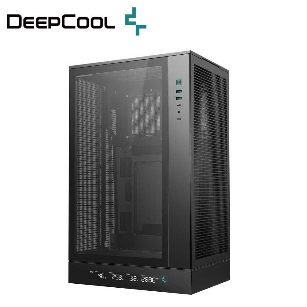 DeepCool｜ディープクール Micro-ATX / Mini-ITX対応　ミニタワー PCケース CH270 DIGITAL（ブラック）..