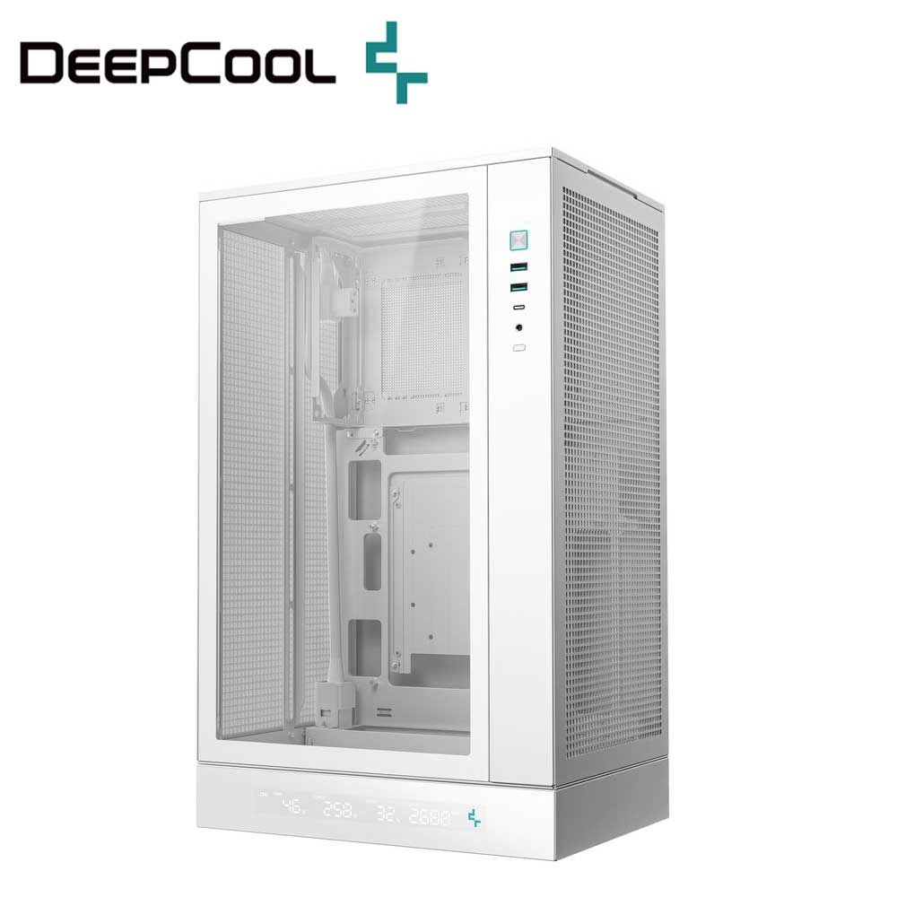 DeepCool｜ディープクール Micro-ATX / Mini-ITX対応　ミニタワー PCケース CH270 DIGITAL WH（ホワイ..