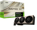 MSI|エムエスアイ MSI GeForce RTX 5070 Ti 16G INSPIRE 3X OC / PCI Express 5.0 グラフィックスボー...
