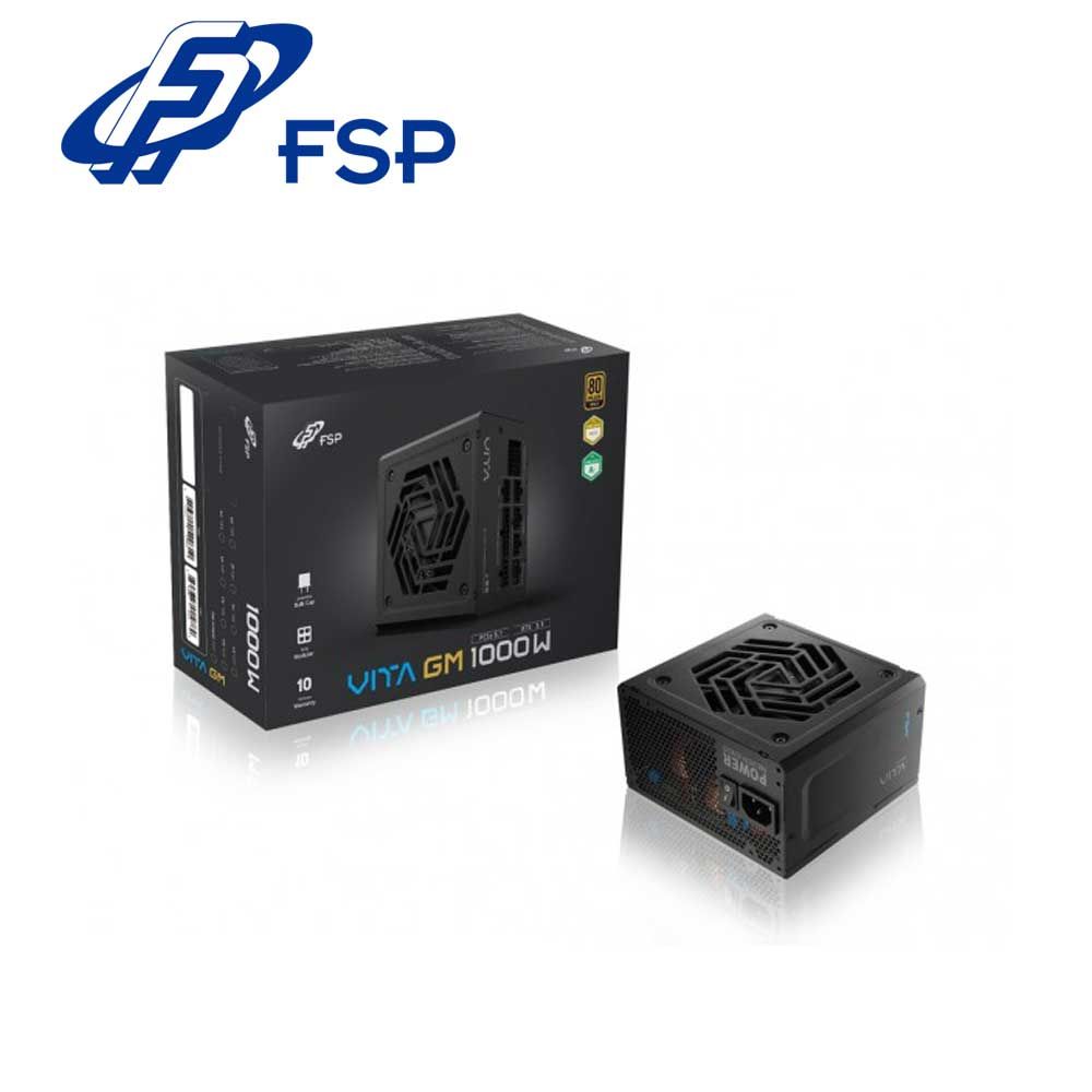 FSP｜エフエスピー ATX 3.1・PCIe 5.1対応 フルモジュラー式電源ユニット 1000W VITA GM VITA-1000GM