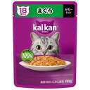 カルカン パウチ ゼリー仕立て 18歳から まぐろ 60g マースジャパンリミテッド KP15218サイマグロ60G