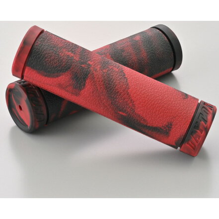 デイトナ GRIPPY GRIP GG-D-MARBLE（全長125mm ブラック/レッド） 49575