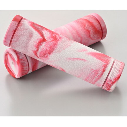 デイトナ GRIPPY GRIP GG-D-MARBLE（全長125mm ホワイト/レッド） 49579