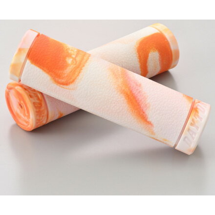 デイトナ GRIPPY GRIP GG-D-MARBLE（全長125mm ホワイト/オレンジ） 49581