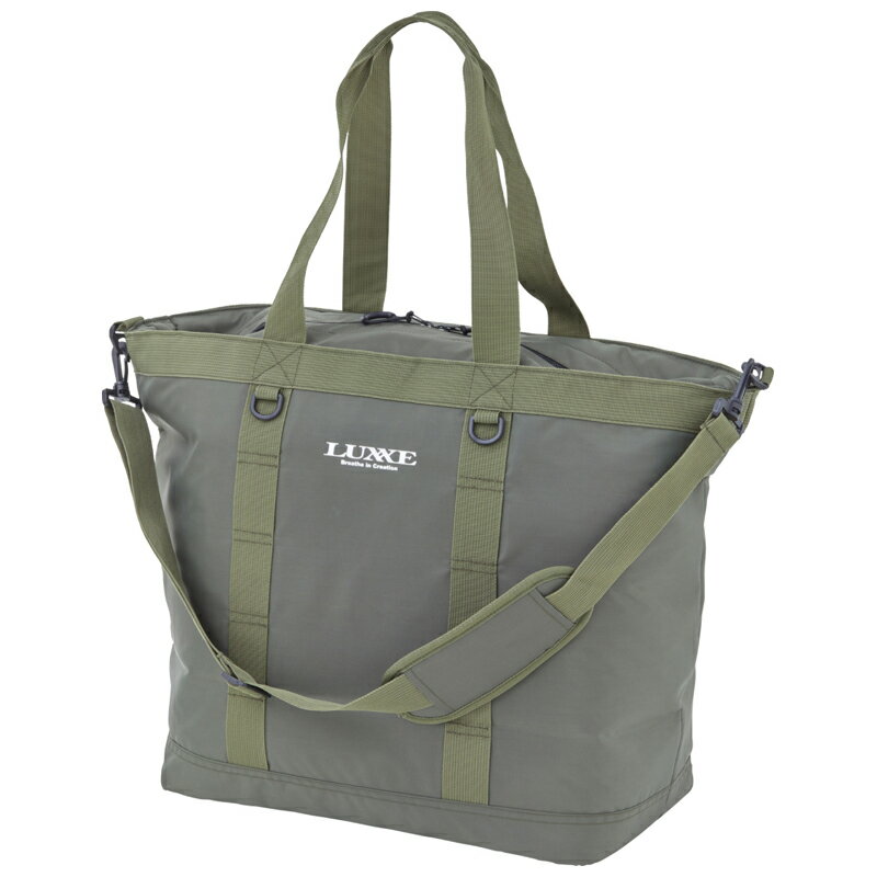 ラグゼ クーラートートバッグ 33L(アーミーグリーン) クーラートートバッグ33L(アーミーグリーン) LUXXE タックルバッグ ソフトクーラーバッグ