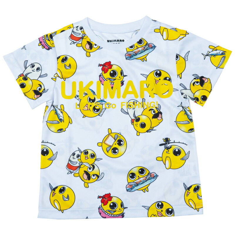 樂天商城 - うきまろ うきまろ ウキウキ Tシャツ 110サイズ ウキマロウキウキTシャツ110サイズ うきまろ Tシャツ
