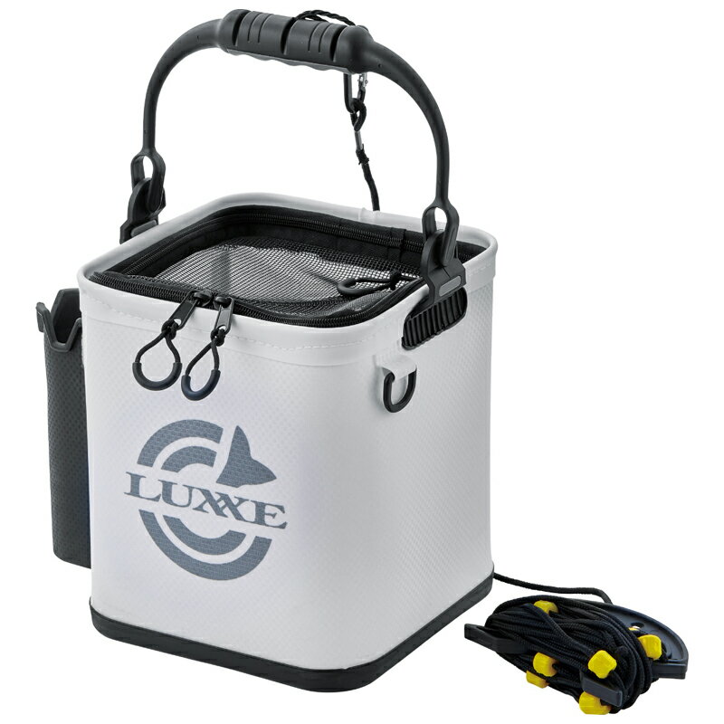 ラグゼ ライブウェルバケット2.0 8mロープ付き ライブウェルバケット2.08mロープツキ LUXXE 水汲みバケツ